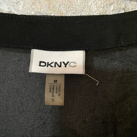 DKNYC Black Formal Long Sleeve Sheer Sequin Party Dress- Size Medium - Picture 6 of 13